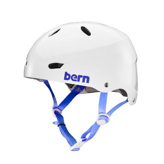 Шлем для водных видов спорта Bern женский Brighton H2O Gloss White