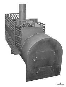 Печь для бани на 3 помещения