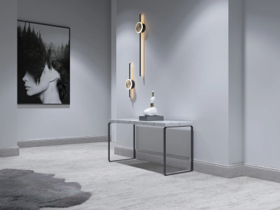 Напольный плинтус Decor-Dizayn 701-89SH, влагостойкий, ударопрочный, 2,4 метра