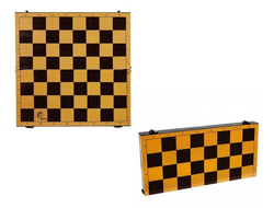 Доска шахматная пластик (30x30 см, высота 42 мм)