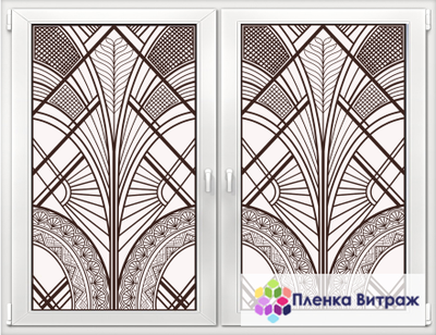 Витражная пленка, витражная пленка самоклеющаяся под заказ,пленочный витраж арт деко