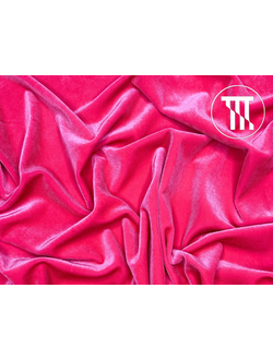 Бархат-стрейч, цв. Розовый №3