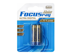 Батарейка ААА FOCUSray LR03 ULTRA DIGITAL щелочная (в упаковке 2 шт)