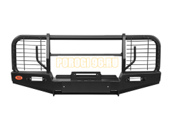 Передний универсальный силовой бампер серии Трофи на УАЗ Хантер 2003- (02.201.23)