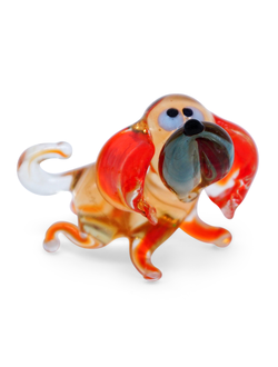 Стеклянная фигурка "Собака"