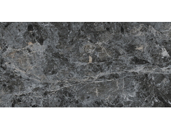 MarbleSystem, 60х120 см, керамогранит, Бреча Черный Лаппато R9 Ректификат, K948087LPR
