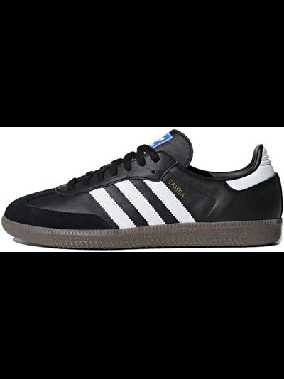 Adidas Samba Black White Leather