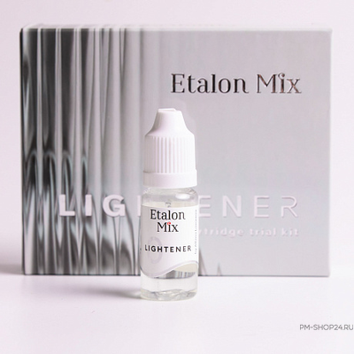 Средство для удаления пигментов "Lightener Etalon Mix" 10мл + cartridge trial kit