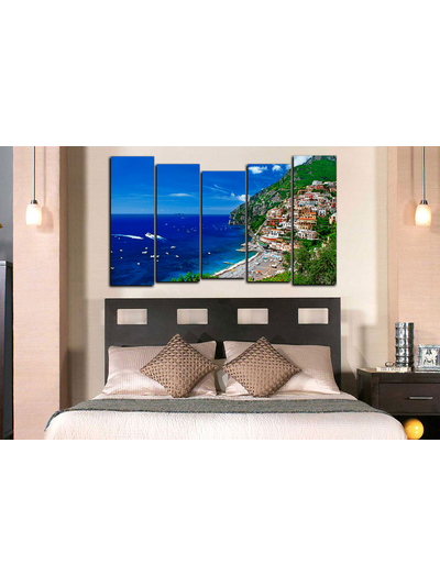 Модульная картина "Райский курорт"