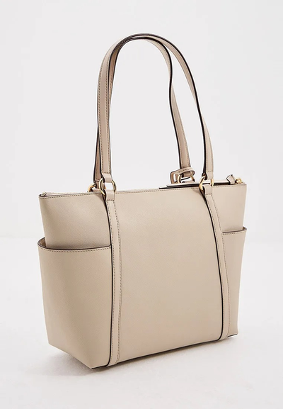 Сумка шоппер Michael Kors бежевая