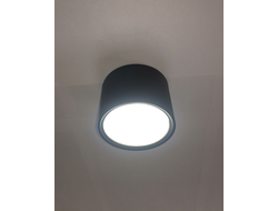 Ecola GX53 H4 5394 св-к накладной СПОТ без обода Черный матовый 82x60 SS534BECB