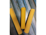 Свеча из вощины, цвет жёлтый