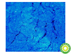 Синий, пигмент (микка) перламутровый сухой, 5 гр.
