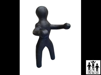 Манекен для борьбы двуногий МДБКД 2 (высота 1,5 м, вес 25 кг, натуральная кожа, толщина кожи до 2 мм) DNN