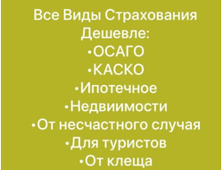 КАСКО, ОСАГО, все, виды, страхования, дешевле, ипотечное, страхование, туристов, клеща, жизни, авто