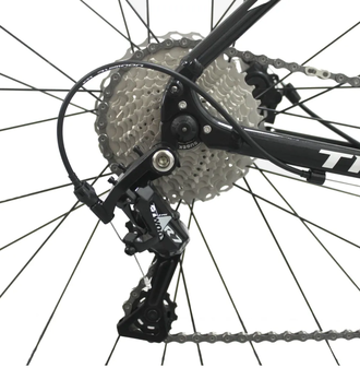 Гравийный велосипед Trinx Climber CLB 3.2-700/540 mm черный серый зеленый