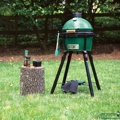 Портативная высокая подставка для гриля Big Green Egg MiniMax, 120649