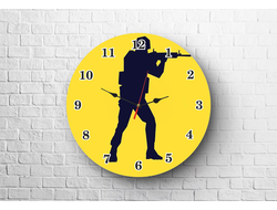 Часы "Counter-Strike, CS GO, Контр Страйк" №21