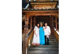 свадебное платье в русском народном стиле фото