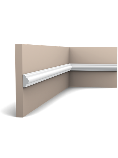 Гладкий молдинг из дюрополимера Orac Decor коллекция Axxent PX103