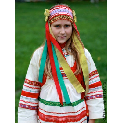 Русский народный костюм для девочки