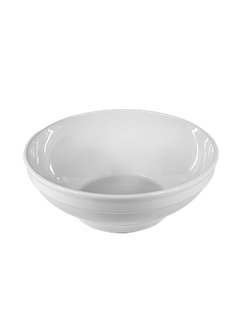 Салатник d=310 мм, 4600 мл, h=120 мм, штабелируемый, белый, керамика