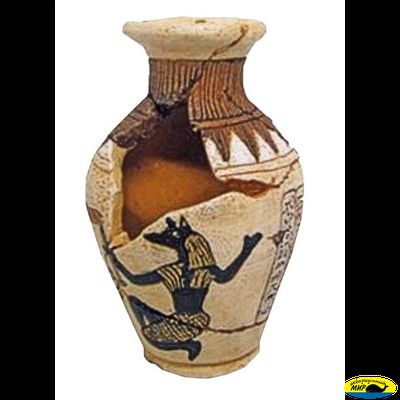 A81111584 Египетская амфора с дырой 8,8*8,8*13,7см