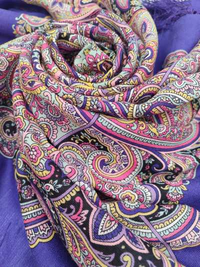 Павловопосадский платок Поцелуй русалки 1928-15