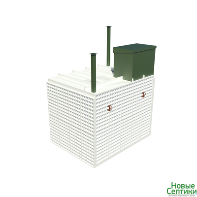 Погреб пластиковый ПП 4 Long с грузоподъемным механизмом