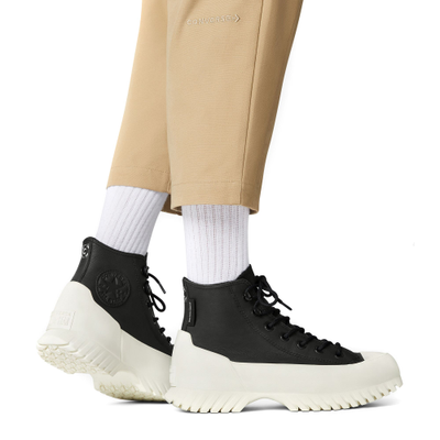 С чем носить зимние кеды Конверс