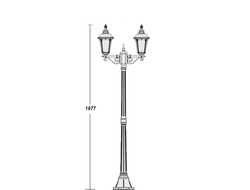 Светильник садово-парковый Munich2 -2 Gb(197см)