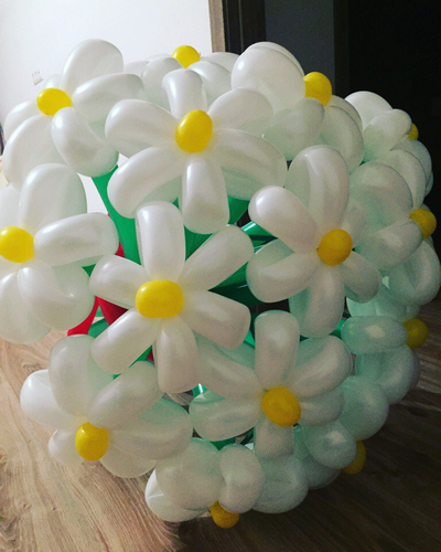 Букет из шаров "Ромашки"
