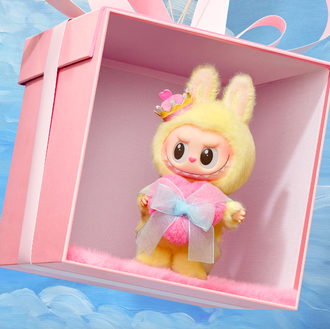 Pop Mart THE MONSTERS Labubu Let's Checkmate Series-Vinyl Plush Hanging Card