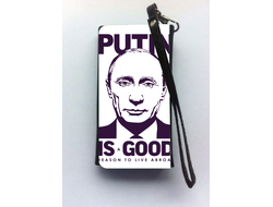 Универсальный чехол с Путиным на телефон №8