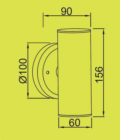 Архитектурный светильник серии  TUBE ST 5108