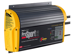 Зарядное устройство ProMariner Prosport 12 Dual PFC, 12 А, 12/24 В, два зарядных выхода