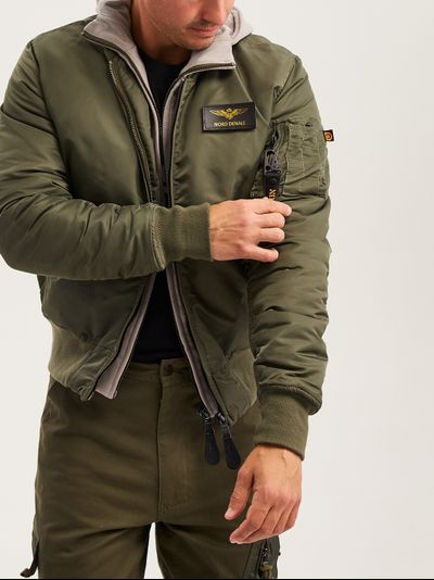 Куртка MA-1 WING D.GREEN