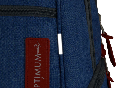 Школьный рюкзак Optimum City 2 RL, голубой