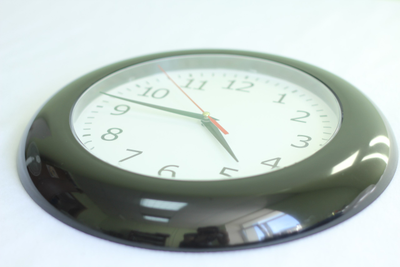 Настенные Часы 30см Чёрные