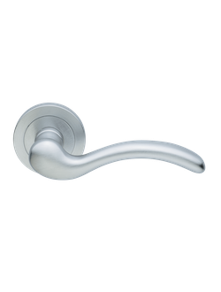 Дверные ручки Morelli Luxury PATRICIA CSA Цвет - Матовый хром