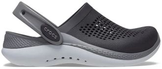 Crocs LiteRide Kids Clog Детские Черные с серым