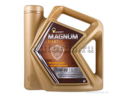 Масло моторное Rosneft Magnum Maxtec 10W40 полусинтетическое 4 л 40814742