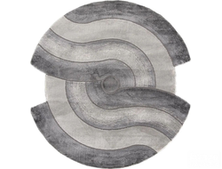 Ковер Safir ozel 00836g grey / 1.56*1.56 м круг