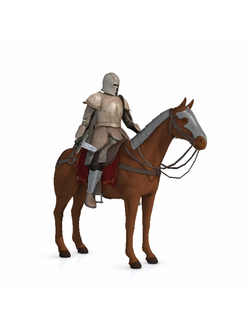 рыцари Всадник на коне The Kings Guard