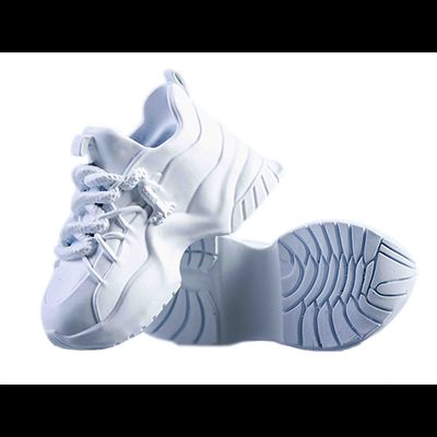 Женские кроссовки (белые) 1/6 Street shoes (21XG73B) - VSTOYS