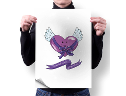 Плакат вертикальный #13 на День влюблённых, 14 февраля