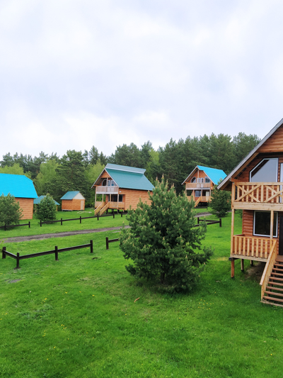 10-местный домик с баней