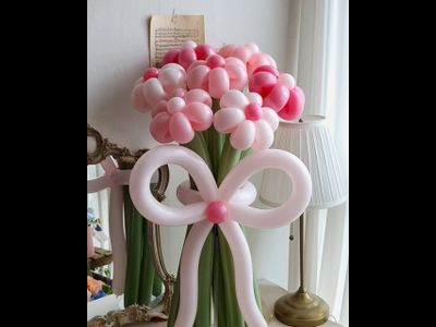 Букет из шаров ромашки 7шт