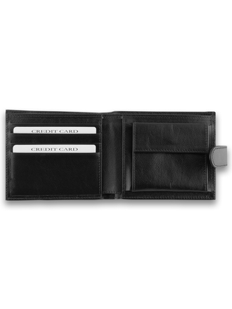 Портмоне QOPER Bifold black