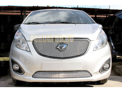 Защита радиатора Ravon R2 2016- (кроме Элеганс) chrome верх